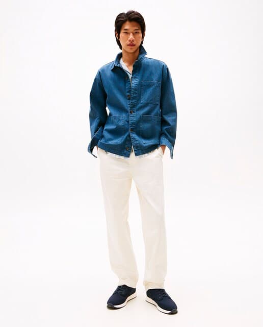 Tommy Hilfiger Zapatillas de punto estilo runner Tommy Hilfiger