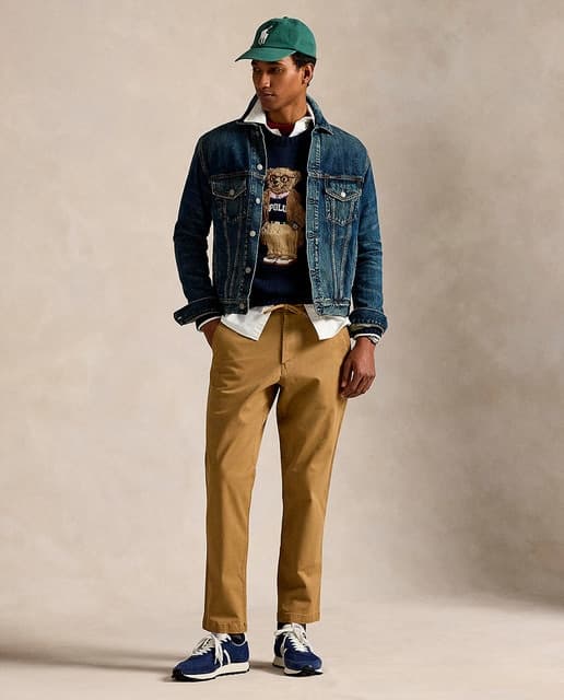 Polo Ralph Lauren Pantalón chino de hombre de algodón elástico Classic Fit