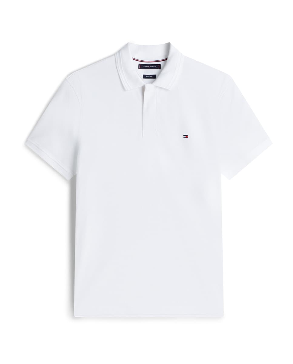 Tommy Hilfiger Polo de caballero de manga corta liso