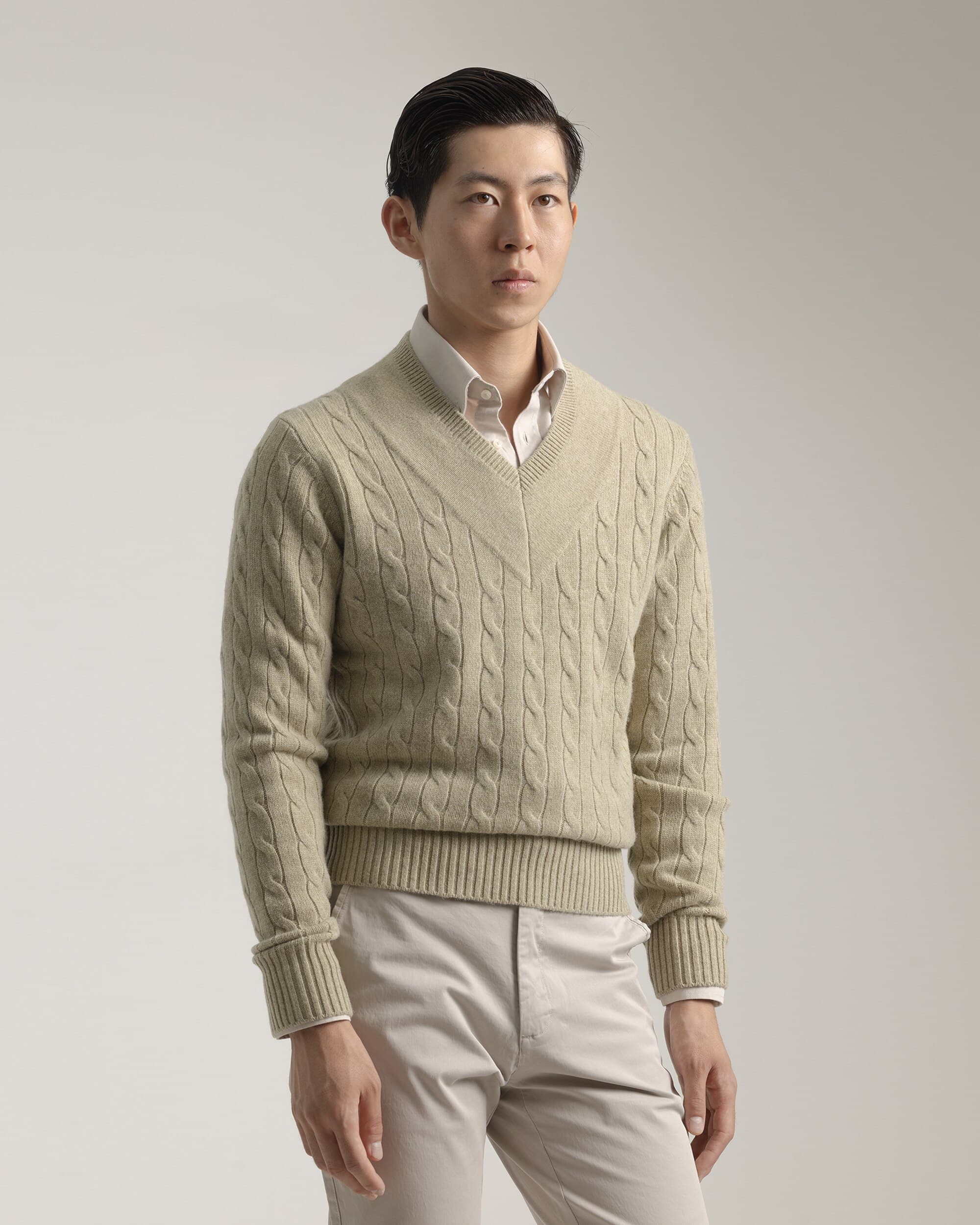 PuroEgo Jersey cricket lana de hombre